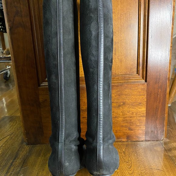 Jimmy Choo suede stiletto knee high boot - Picture 2 of 6